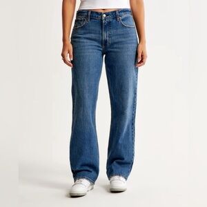 Abercrombie & Fitch Curve Love The 90’s Baggy Low Rise Jeans